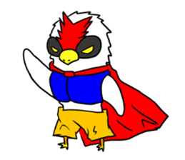 THE HERO BIRD-MAN "COKE-KING" sticker #7682458