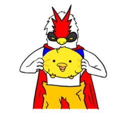 THE HERO BIRD-MAN "COKE-KING" sticker #7682467