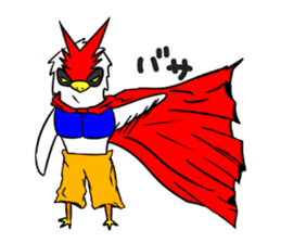 THE HERO BIRD-MAN "COKE-KING" sticker #7682474