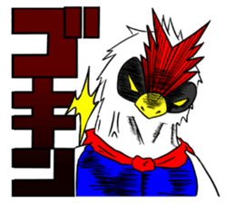 THE HERO BIRD-MAN "COKE-KING" sticker #7682478