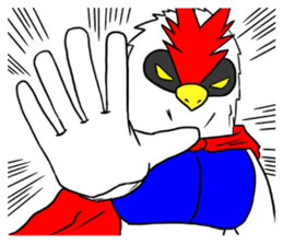 THE HERO BIRD-MAN "COKE-KING" sticker #7682479
