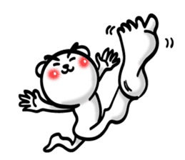 Easy to use Taiwanese. Eyebrow's Bear 0 sticker #7682816