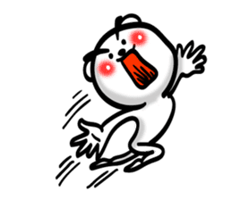 Easy to use Taiwanese. Eyebrow's Bear 0 sticker #7682825