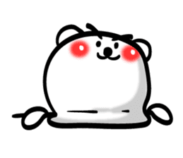 Easy to use Taiwanese. Eyebrow's Bear 0 sticker #7682839