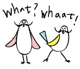 White eyed cat (English Ver.) sticker #7683321