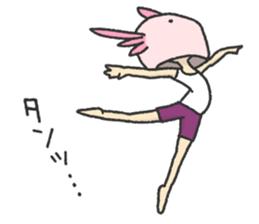 Surely there is someone inside (Axolotl) sticker #7683365