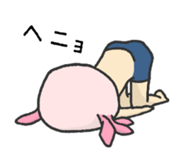 Surely there is someone inside (Axolotl) sticker #7683366