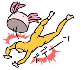 Surely there is someone inside (Axolotl) sticker #7683371