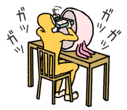 Surely there is someone inside (Axolotl) sticker #7683383