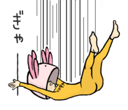 Surely there is someone inside (Axolotl) sticker #7683389