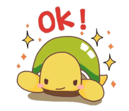 Lovely tortoise (English) sticker #7683447