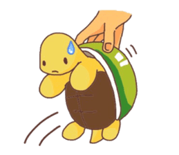 Lovely tortoise (English) sticker #7683465