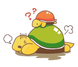 Lovely tortoise (English) sticker #7683467