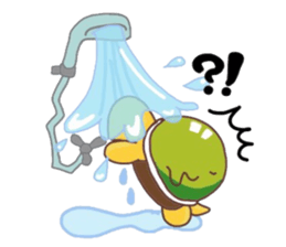 Lovely tortoise (English) sticker #7683475