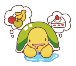 Lovely tortoise (English) sticker #7683477