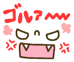 Cute emoticons. Everyday Hen 2 sticker #7683858