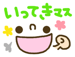 Cute emoticons. Everyday Hen 2 sticker #7683881