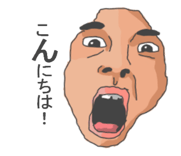 Face honesty sticker #7684005