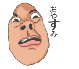 Face honesty sticker #7684010