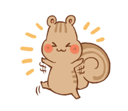 squirrel! sticker #7684415