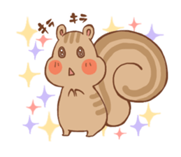 squirrel! sticker #7684418