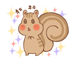 squirrel! sticker #7684418