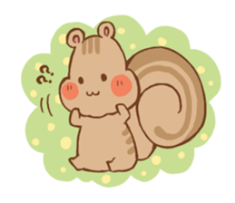 squirrel! sticker #7684424