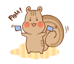 squirrel! sticker #7684430