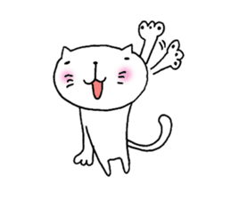 The cat which is a good feeling sticker #7684484