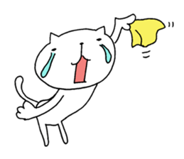 The cat which is a good feeling sticker #7684515