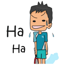 Tennis Boy II sticker #7684644