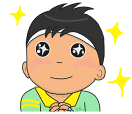 Tennis Boy II sticker #7684647