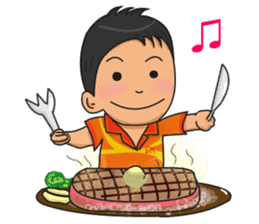 Tennis Boy II sticker #7684648