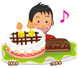 Tennis Boy II sticker #7684652