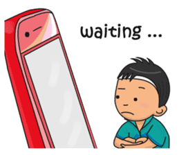 Tennis Boy II sticker #7684657