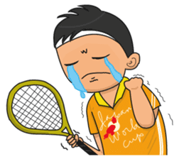 Tennis Boy II sticker #7684658