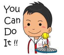 Tennis Boy II sticker #7684660