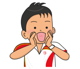 Tennis Boy II sticker #7684668