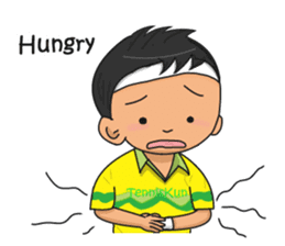 Tennis Boy II sticker #7684675