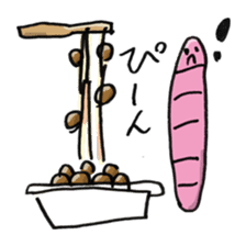 Earthworm(hanaka) sticker #7685010