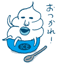 ice cream Taro sticker #7685830