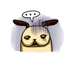 THE GOLD FART DOG sticker #7686270