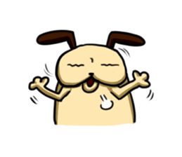 THE GOLD FART DOG sticker #7686287