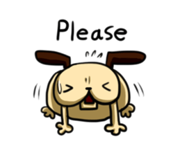 THE GOLD FART DOG sticker #7686297