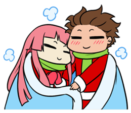 AOL : Christmas sticker #7686463