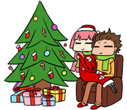 AOL : Christmas sticker #7686467