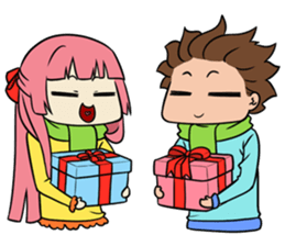 AOL : Christmas sticker #7686472