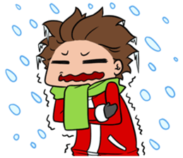 AOL : Christmas sticker #7686475