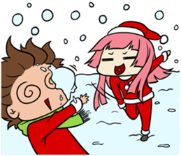 AOL : Christmas sticker #7686480