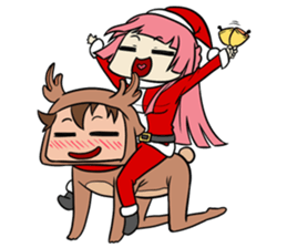 AOL : Christmas sticker #7686481